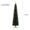 Árbol de Navidad Verde de PVC Simulado Delgado Fino Portalápices Árbol Adornos Navideños Venta al por Mayor