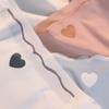 Roupa Íntima Calcinha Feminina Estudante Cintura Média Estilo Japonês Algodão Puro Forro de Algodão Sem Costura Respirável Roupa Íntima Primavera e Verão Secagem Rápida Seda de Gelo