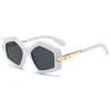 Gafas de Sol de Moda Europeas y Americanas Personalizadas de Múltiples Caras para Mujer, Protección Solar de Alta Gama para Exteriores, Gafas de Sol Quirky de Estilo Urbano para Hombre, Gafas Transfronterizas
