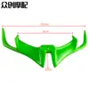 Accesorios modificados para motocicleta, ala de viento fija ABS, ala de viento fija con pico de pájaro modificado, ala de entrada con aleta de tiburón