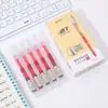 Pluma de Líquido Directo Secado Rápido Bolígrafo de Bola de Líquido Directo Bolígrafo de Gel Gran Capacidad Pluma de Agua Negra Firma Especial para Oficina para Examen de 0.5
