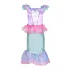 Vestido de sereia comércio exterior vestido infantil 2018 roupas infantis vestido de princesa para meninas saia infantil de Halloween vestuário
