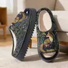 Suministro Exclusivo Transfronterizo de Pantuflas de Lino y Algodón con Temática Animal para Hombres y Mujeres, Pantuflas de Pareja para Primavera, Verano, Otoño, Entrega Directa de Fábrica Jit para el Cruce de Fronteras