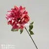 Flor de Dalía Artificial de Tallo Único para Boda y Decoración del Hogar, Accesorio de Fotografía, Flor de Dalía, Hermoso Crisantemo Oriental