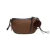 Bolso para el antebrazo de bloques de color para mujer, nueva colección otoño 2026, bolso tipo empanada de alta gama, bolso versátil de hombro cruzado de color bloqueado retro de nicho