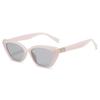 Transfronterizo Nuevo Retro Sentido de Alta Gama Popular en Internet Gafas Ojo de Gato Gafas de Sol de Montura Pequeña Europeas y Americanas Gafas de Sol Protectoras del Sol 58068