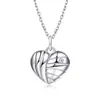 Collar de Corazón con Circonita de Plata S925 Joyería Transfronteriza para Mujer Colgante de Plata de Alta Gama para Mujer Collar de Perla de Plata de Ley Lujo Ligero