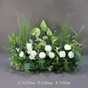 Arreglos Florales de Boda Estilo Bosque, Macetas Colgantes, Flores de Seda, Decoraciones de Pasillo, Decoraciones para la Ceremonia de Entrega del Coche de Boda, Escaparates, Plantas Verdes