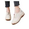 Zapatos Deportivos Populares de Comercio Exterior de Venta Caliente con Tacón de Cuña y Suela Gruesa para Correr al Aire Libre y Viajes, Zapatos Casuales Cómodos con Cremallera Interior de Tacón Alto