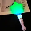 Baston Luminoso Forma de Estrella Estrella de Cinco Puntas Luz de Animación para Conciertos Prop de Atmósfera Prop de Espectáculo Luz de Mano