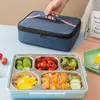 Bolsa para Lonchera de Tela Oxford, Bolsa Portátil Aislada para Lonchera de Estudiantes, Bolsa para Lonchera de Oficinistas, Bolsa Aislada de Papel de Aluminio