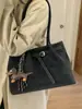 Bolsa Tote de Gran Capacidad para Mujer 2025 Otoño Nueva Tendencia Moda Textura Bolso de Hombro Casual Elegante Bolso de Mano