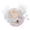 Flor de Muñeca de Bienvenida para Boda Estilo Bosque, Ramillete de Novia, Dama de Honor, Hermana, Grupo, Juego de Flores Decorativas para Mano, Pulsera para Evento y Fiesta
