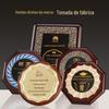 Folha de ouro Medalha de madeira licença de franquia da empresa placa titânio bronze madeira madeira marca fábrica monopólio direto