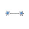 Anillos para Pezones de Circonio Europeo y Americano, Joyería de Perforación de Moda, Aretes para Pezones, Anillos para Pezones de Acero Inoxidable, Joyería para Perforaciones, Joyería para el Pecho