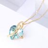 Colar de moda simples explosiva mãe amor pingente colar feminino nicho design high-end feminino
