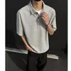 Camisa Polo Patchwork de Manga Corta Falsa de Dos Piezas para Verano 2026 para Hombres y Mujeres, Camiseta Casual Versátil de Corte Holgado de Moda para Parejas