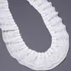 Poliéster Plissado Renda Chiffon Camada Dupla Fita de Renda DIY Presilha de Cabelo Vestido de Boneca Sapatos Chapéus Saia Acessórios de Vestuário