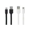Cabo de Dados Tipo-C Espaguete Cabo Plano para Android com Cabo de Carregamento de Máquina 1m Cabo USB Cabo Curto para Carregamento de Pequenos Eletrodomésticos