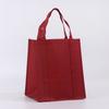 Bolsa de fundo portátil, nova bolsa de tecido não tecido revestida com sacola de compras dobrável grossa para fazer logotipo imprimível