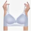 3228 # Tirante Delgado Base Líquida Ropa Interior Sin Costuras Pecho Pequeño Push-Up Tira de Gel Soporte Suave Hermoso Sujetador de Espalda