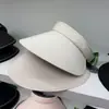 Sombrero de Sol de Verano para Mujer con Ala Ancha para Ciclismo, Protección Solar, Protección UV, Sombrero de Sol con Parte Superior Abierta