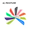 ACC1.75 pulgadas pluma de flecha de gota de agua plástico de alta elasticidad accesorios de tiro con arco DIY flecha de fibra de carbono pura fibra de vidrio exterior