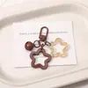 Pingente Sino Estrela Cinco Pontas Colorido em Acrílico, Chaveiro de Contas, Acessórios Artesanais DIY para Bolsas e Decorações de Fones de Ouvido