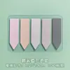 Notas Adhesivas Estilo Ins Color Morandi Pegatinas de Etiqueta de Clasificación Coloridas para Mascotas Pegatinas Marcadoras de Clave de Nota Pegatinas de Índice Recordatorio