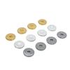 Oro Blanco Bañado en Oro Real de 18K Color Plateado Duradero Fino Plano Cuentas de Ábaco Cuentas Espaciadoras Colgante Colgante Accesorios para Joyería DIY