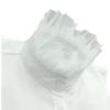 Camisa Branca Leite com Gola Falsa Estilo Passeio, Decoração de Gola Alta de Renda, Protetor de Pescoço, Gola Falsa para Suéteres, Direto do Fabricante