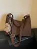Bolsa tote de moda retrô minimalista transfronteiriça, novo design moderno, fofa e estilosa, bolsa de ombro feminina ou bolsa transversal