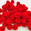 En stock bola de lana kaisimi 2cm redonda bola de mirto cera bola de pelo diy accesorios para el cabello de niños accesorios de ropa para niños bola de pelo