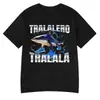 Código Europeu Transfronteiriço Tung Tung Tung Sahur Meme Camiseta Tralalero Tral