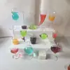 Estilo Insta Copo de Cocktail Vinho Tinto com Rede Copo com Canudo Copo de Bar para Misturar Copo Alto para Bebidas