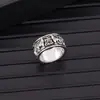 Anéis Vintage de Pedras Preciosas Europeus e Americanos Transfronteiriços, Anéis de Alto Padrão Incrustados com Diamantes, Acessórios de Mão Modernos e Descolados para Homens e Mulheres, Fornecimento Direto da Fábrica