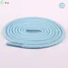 En stock transfronterizo cordón redondo para zapatos de 16 hebras 0.5-2 m colorido para zapatos de montaña casual para correr cordón de hilo de 5 mm de grosor