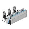 Consola de Operación de Centro de Comando de Monitoreo y Despacho Simple Moderna, Escritorio de Operación Pintado con Tecnología Avanzada, Escritorio de Computadora Personalizado