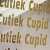 Logotipo de Marca Registrada da Empresa em Folha de Ouro e Prata Etiqueta de Cristal Tridimensional Filme Removível com Texto Adesivo de Transferência UV Adesivo de Transferência Embossado