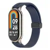 Adequado para Pulseira Xiaomi Mi Band 10/9 8ª Geração Universal NFC Fivela Dobrável Magnética 12mm Pulseira de Silicone Macio Cor Sólida