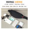 Riñonera para Hombre, Bolsa para Teléfono Móvil de Running Deportivo, Bolso de Hombro para Ocio al Aire Libre, Bolso Cruzado, Bolso de Pecho Repelente al Agua, Riñonera Deportiva