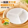 Prato de jantar com três compartimentos prato de frutas prato dividido de cerâmica imitação para uso doméstico estilo ins prato quantitativo galvanizado prato dividido para perda de peso comida leve