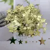 Estrela de Cinco Pontas Lantejoula Prata Decoração para Unhas Embalagem Laser Preenchimento Estrela Celebridade da Internet Acessórios Feitos à Mão DIY