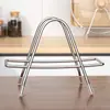 Estante de Acero Inoxidable para Tabla de Cortar, Soporte para Tapa de Olla, Estante de Almacenamiento para Encimera de Cocina Doméstica para Tablas de Cortar y Tapas