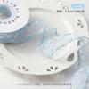 Shangjin 2.5cm Lilith Renda Fita Flor Buquê Caixa de Presente Laço Fita Floral Fita de Papel DIY