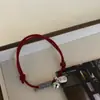 Pulsera de Hilo Rojo de la Fortuna con Cascabel Estilo Chino, Pulsera Tejida Hecha a Mano para el Año de Nacimiento, Regalo para Mejores Amigos o Parejas, Hilo Tejido Versátil