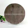 Pratos de Melamina Estilo Vento Imitação de Madeira Prato Doméstico High-End Prato de Jantar de Melamina Restaurante Comercial Personalizado Atacado