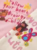 Camiseta de Manga Larga para Niños Tong Bei Personalización Cuello Redondo Estampado de Dibujos Animados Cambiar Etiqueta Colgante Niños y Niñas En Stock Personalización en Lotes Pequeños
