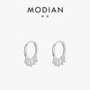 Pendientes de Plata de Ley 925 con Diseño de Joker de Moda Japoneses y Coreanos, Diseño de Nicho Ins, Estilo Mori Simple, Pendientes Frescos, Venta al por Mayor