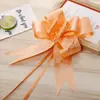 49 flores de tirón suministros para celebración de bodas cinta de lazo caja de regalo de boda empaque decoración de coche de boda tirador de manija de puerta flores de tirón al por mayor